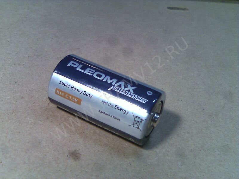 Батареики R14 PLEOMAX SUPER